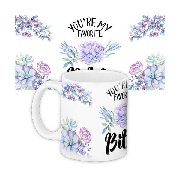 

Кружка с принтом Presentville Favorite bitch 330 мл