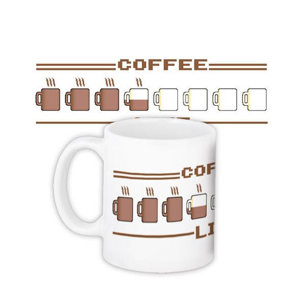 

Кружка с принтом Presentville Coffee 330 мл