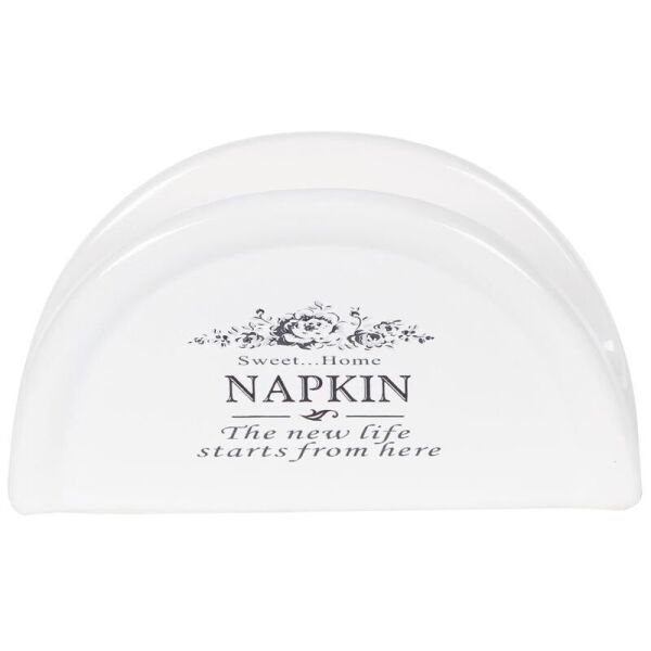 

Подставка для салфеток Sweet Home NAPKIN 12.5х4.5х7см (салфеток)