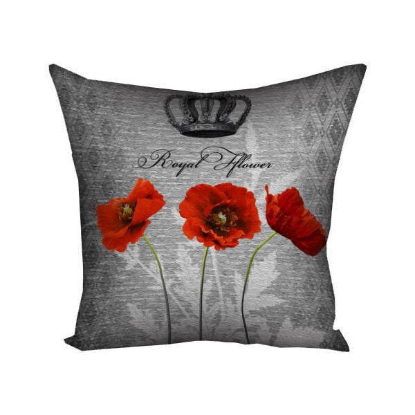 

Подушка с принтом Presentville Royal flower 30x30 см