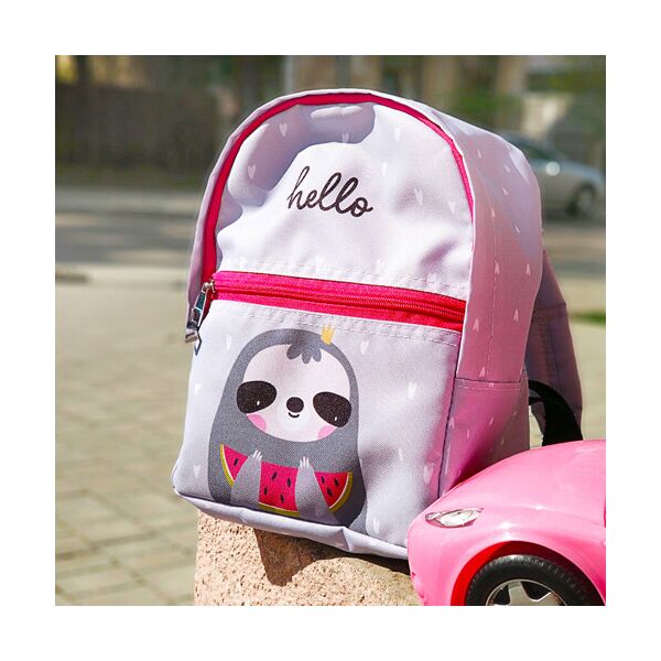 

Рюкзак детский Light Presentville Hello (ленивец) 22x28x12 см