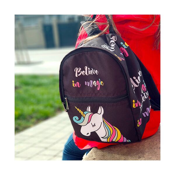 

Рюкзак детский Light Presentville Believe in magic (единорог) 22x28x12 см
