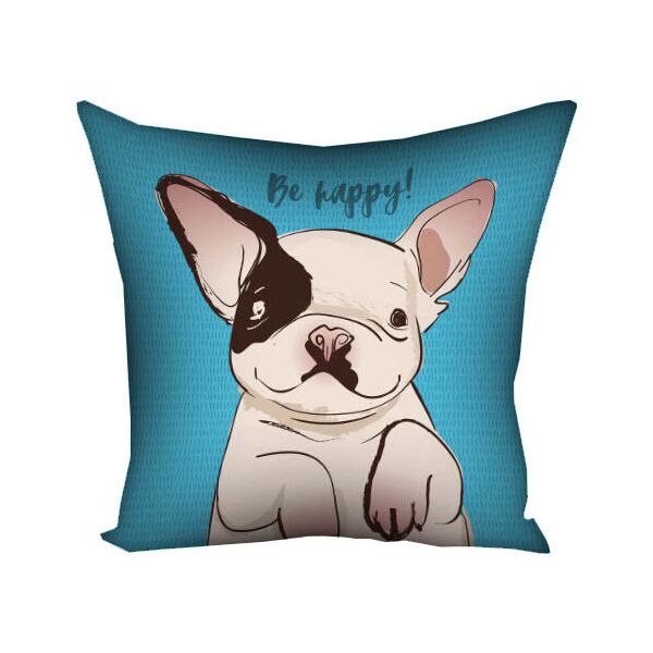

Подушка с принтом Presentville Be happy! 30x30 см