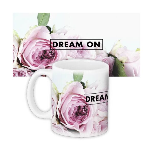

Кружка с принтом Presentville Dream on роза 330 мл