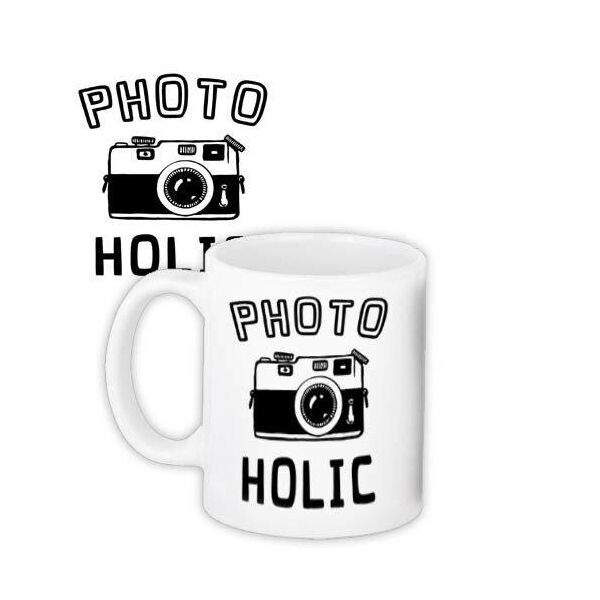 

Кружка с принтом Presentville Photoholic 330 мл