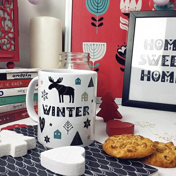 

Кружка с принтом Presentville Winter 330 мл