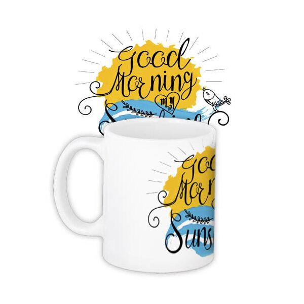 

Кружка с принтом Presentville Good morning sunshine 330 мл