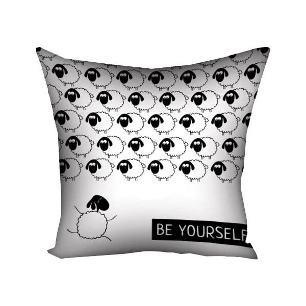 

Подушка с принтом Presentville Be yourself 30x30 см