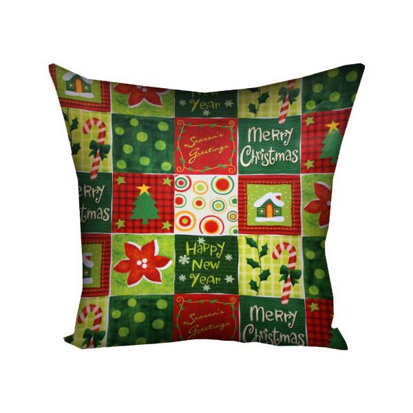 

Подушка с принтом Presentville Merry Cristmas 30x30 см