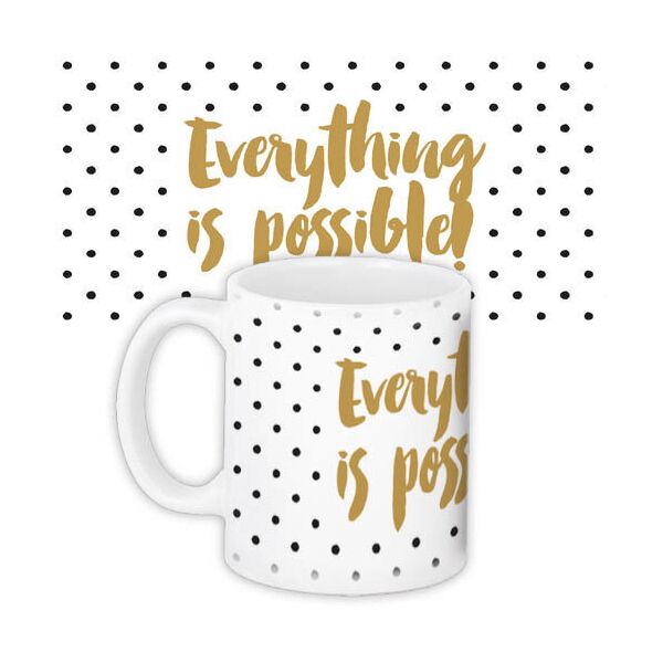

Кружка с принтом Presentville Everything is possible! 330 мл