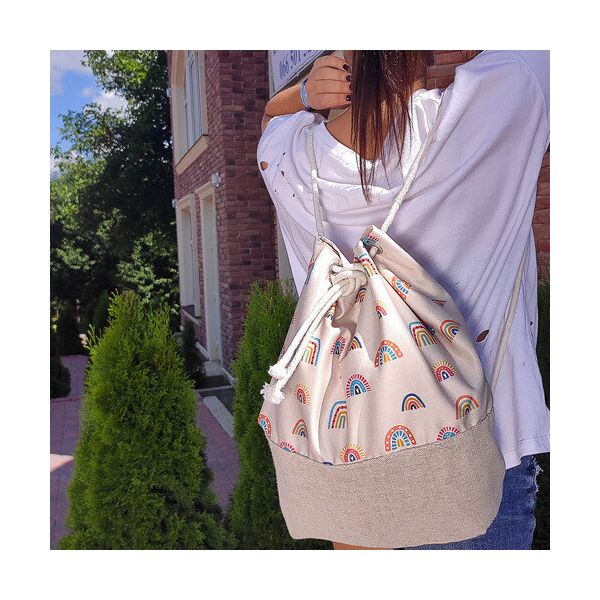 

Рюкзак тканевый Summer Presentville Rainbow 35х27 см