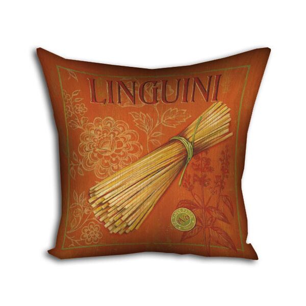 

Подушка с принтом Presentville Linguini 30x30 см