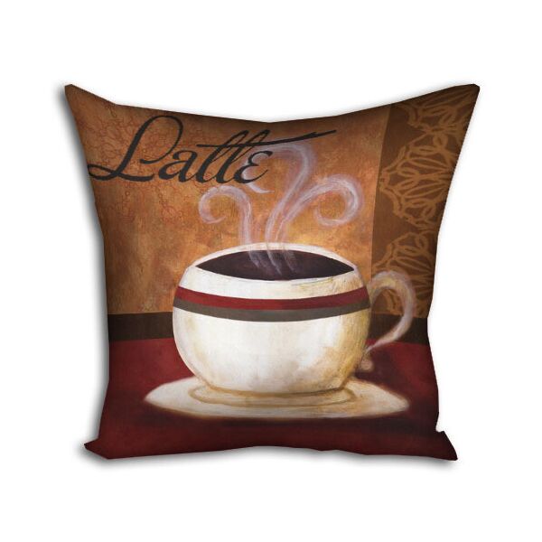 

Подушка с принтом Presentville Latte 30x30 см