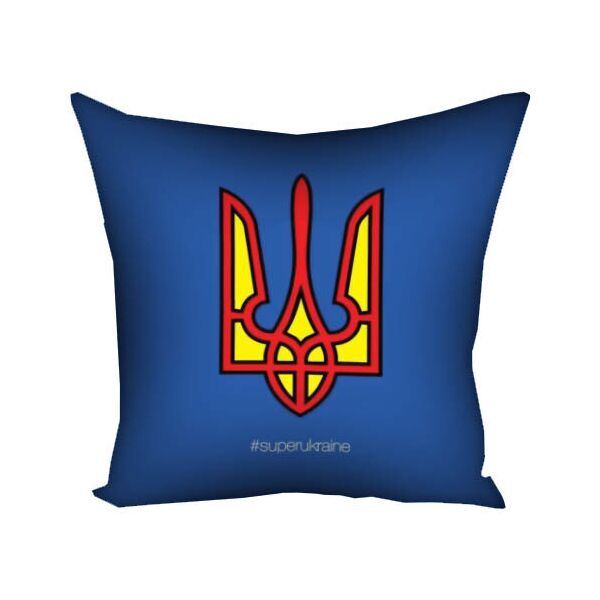 

Подушка с принтом Presentville Super Ukraine 30x30 см
