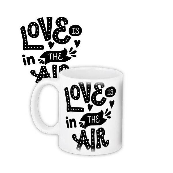 

Кружка с принтом Presentville Love is in the air 330 мл