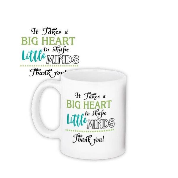 

Кружка с принтом Presentville Big heart 330 мл