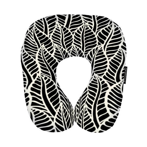 

Дорожная подушка Presentville Листья фикуса 32x30 см