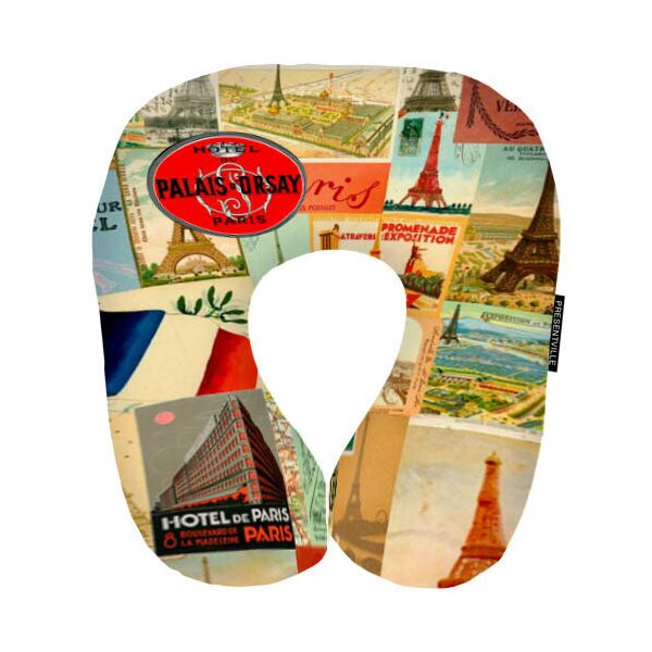 

Дорожная подушка Presentville Париж 32x30 см