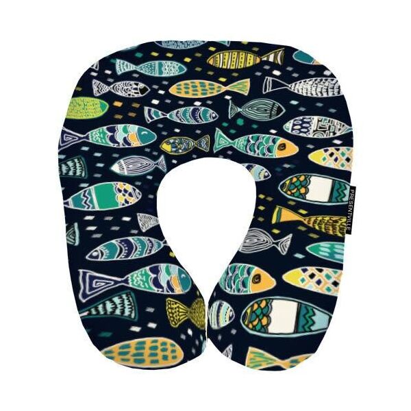 

Дорожная подушка Presentville Рыбки 32x30 см