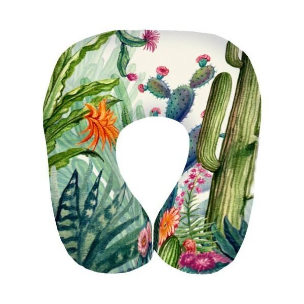 

Дорожная подушка Presentville Кактусы цветут 32x30 см