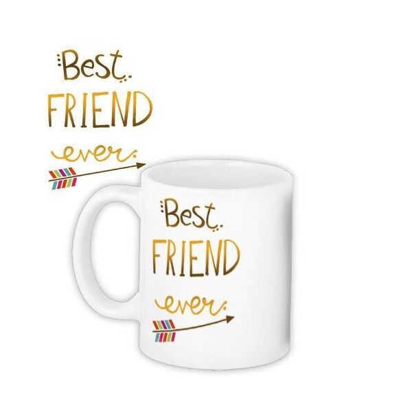 

Кружка с принтом Presentville Best friend ever 330 мл