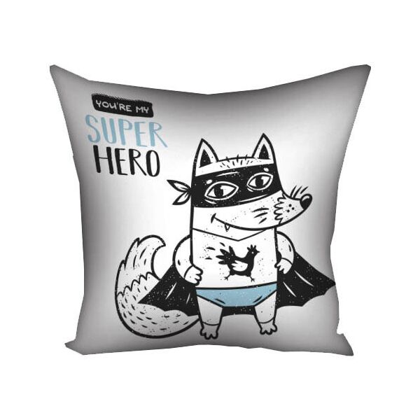 

Подушка с принтом Presentville You`re my super hero 50x50 см