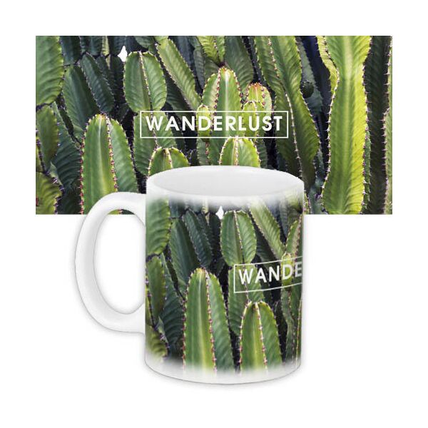 

Кружка с принтом Presentville Wanderlust 330 мл
