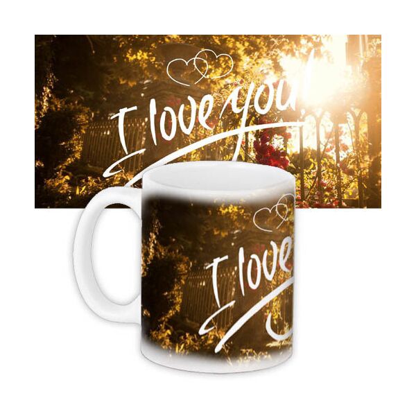 

Кружка с принтом Presentville I love you! на рассвете 330 мл