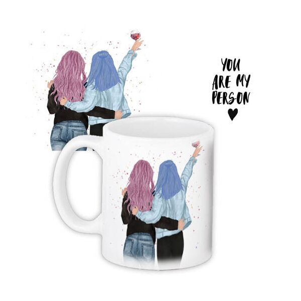 

Кружка с принтом Presentville You are my person 330 мл