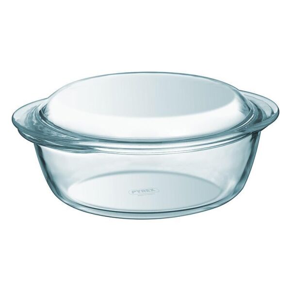 

Кастрюля для запекания Pyrex Essentials Ø18см (1.1л) с крышкой, жаропрочное стекло