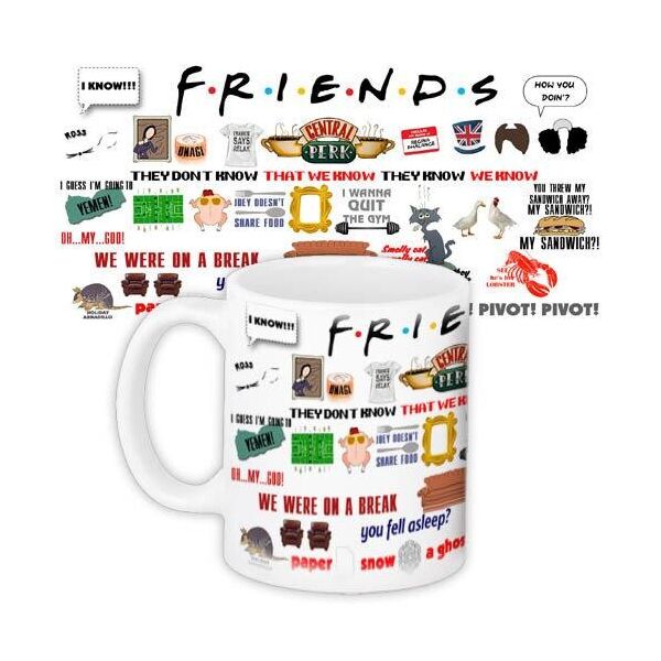 

Кружка с принтом Presentville Friends 330 мл