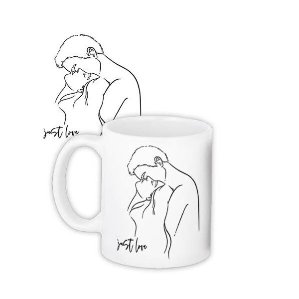 

Кружка с принтом Presentville Just love 330 мл