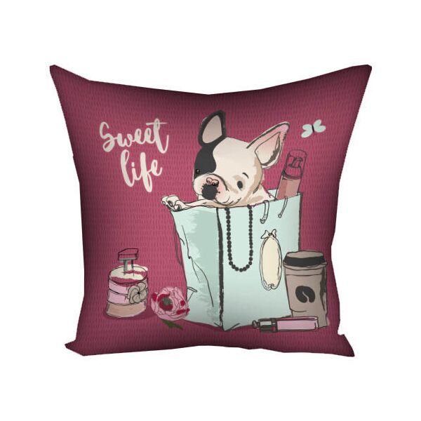 

Подушка с принтом Presentville Sweet life 50x50 см