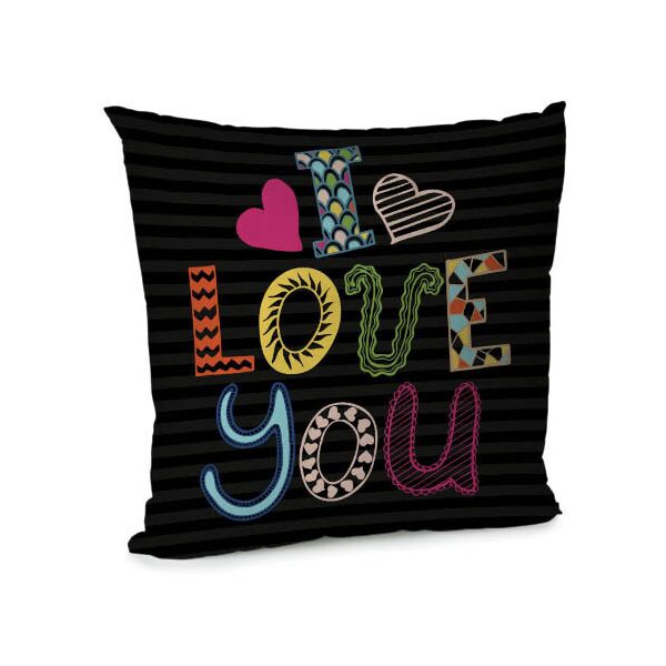 

Подушка диванная с бархата Presentville I love you 45x45 см