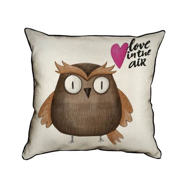 

Подушка интерьерная из мешковины Presentville Love in the air 45x45 см