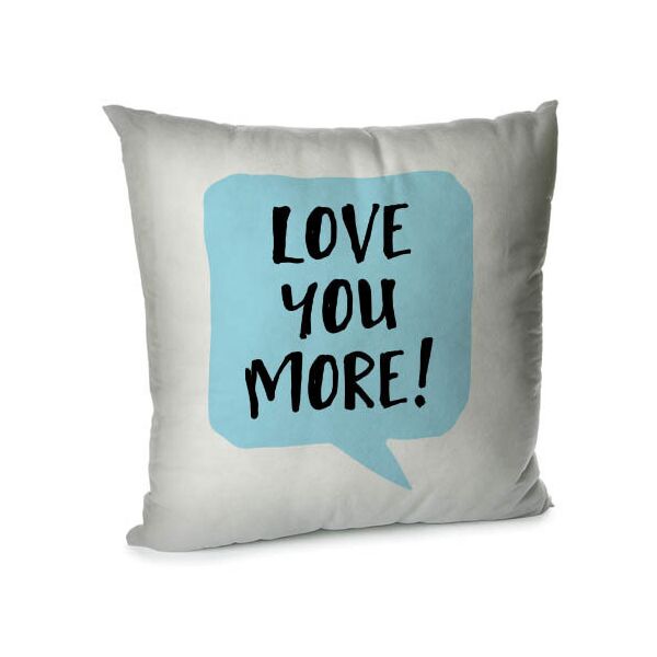 

Подушка диванная с бархата Presentville Love you more! 45x45 см