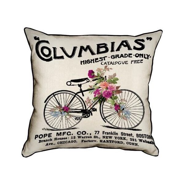 

Подушка интерьерная из мешковины Presentville Columbias 45x45 см