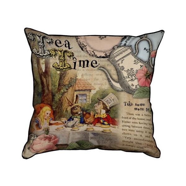

Подушка интерьерная из мешковины Presentville Tea time 45x45 см