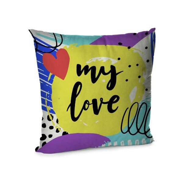 

Подушка диванная с бархата Presentville My love 45x45 см