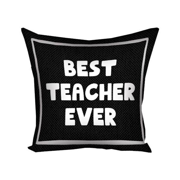 

Подушка с принтом Presentville Best teacher ever 50x50 см