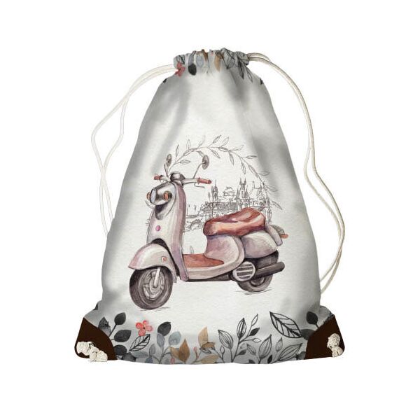 

Рюкзак-мешок Presentville Мопед 33x45 см