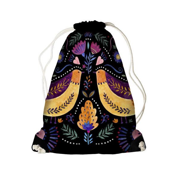 

Рюкзак-мешок Presentville Птички 33x45 см