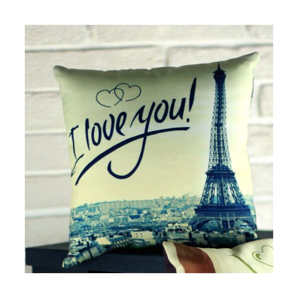 

Подушка с принтом Presentville I love you! 50x50 см