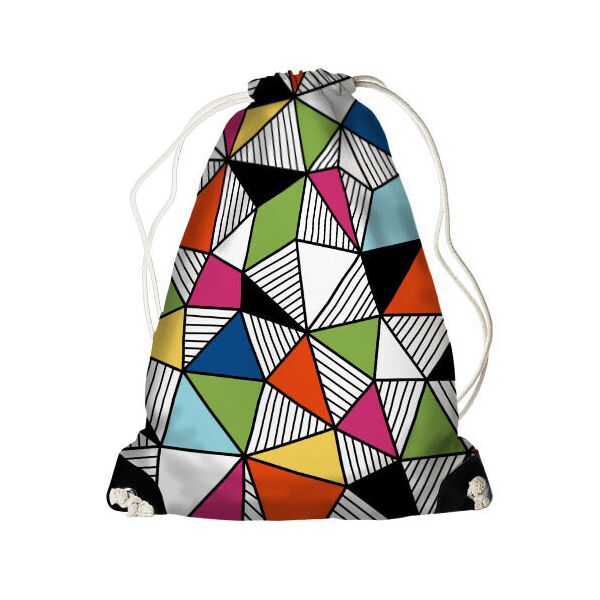 

Рюкзак-мешок Presentville Яркие треугольники 33x45 см