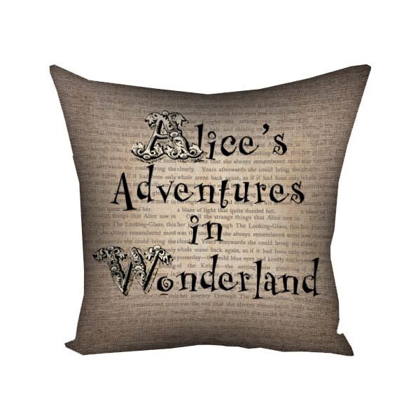 

Подушка с принтом Presentville Alice`s Adventures in Wonderland 50x50 см