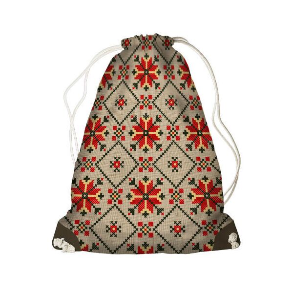

Рюкзак-мешок Presentville Орнамент цветок 33x45 см