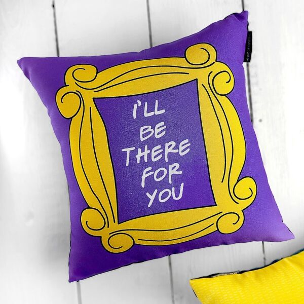 

Подушка с принтом Presentville I`ll be there for you 40x40 см
