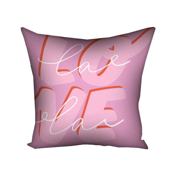 

Подушка с принтом Presentville Love lala 40x40 см