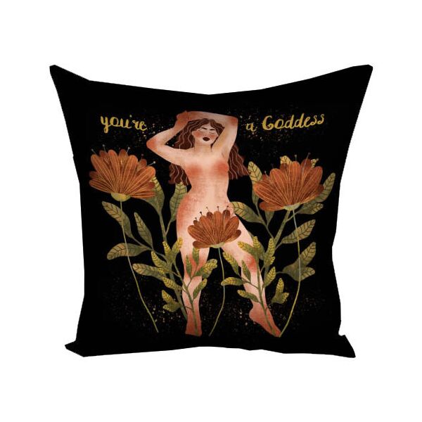

Подушка с принтом Presentville You`re a Goddess 30x30 см