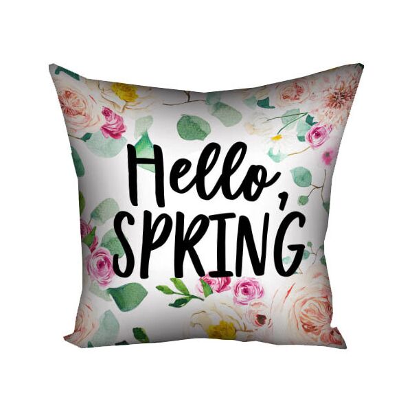 

Подушка с принтом Presentville Hello, spring 40x40 см